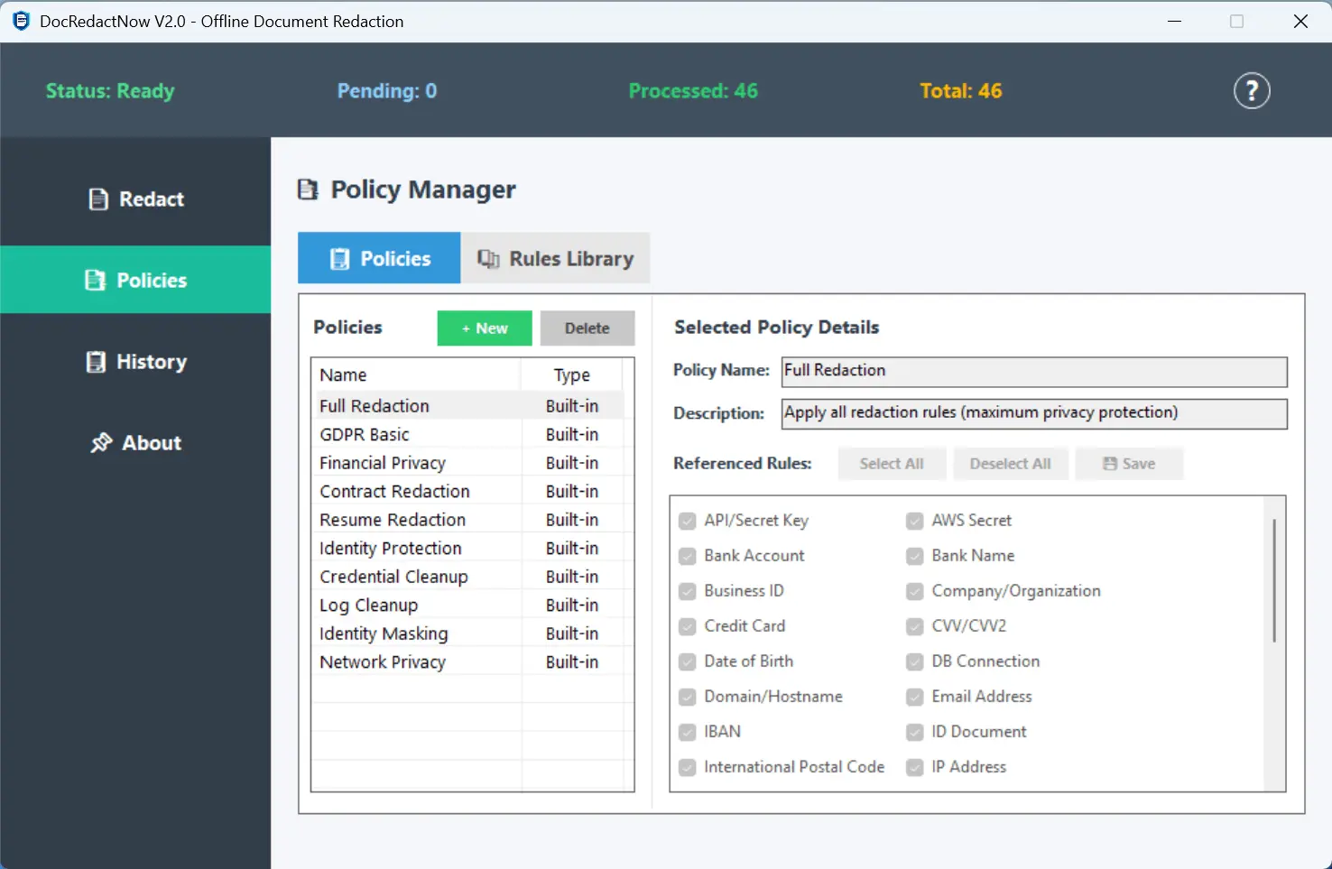 Screenshot 3 of DocRedactNow