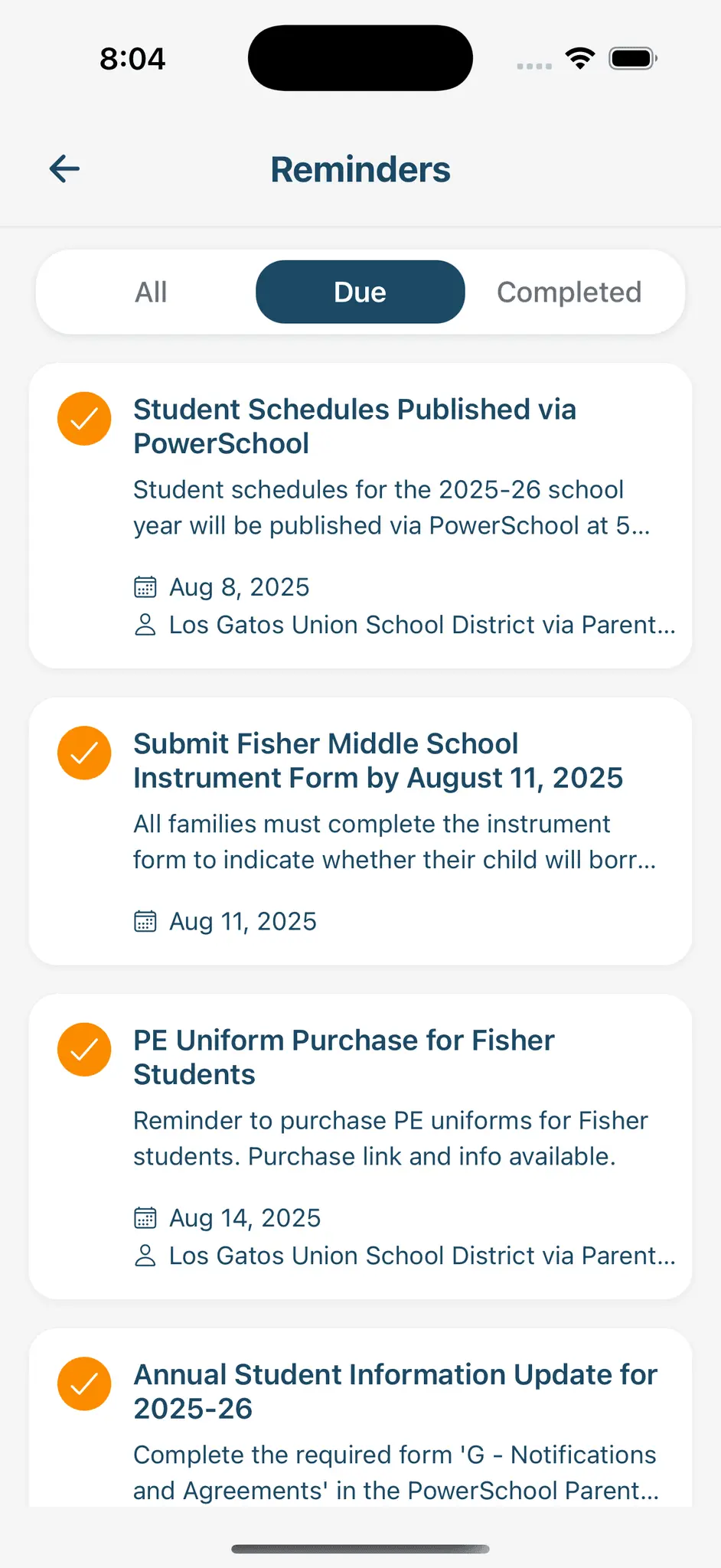 Screenshot 1 of Sense - AI Family Organizer