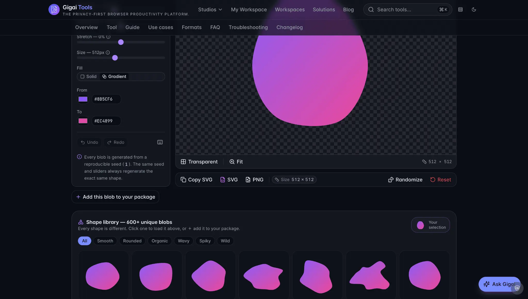 Screenshot 2 of Gigai Tools