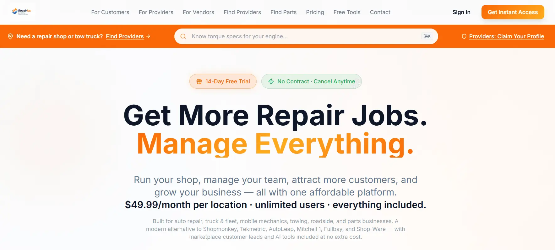 Screenshot 1 of Repairius