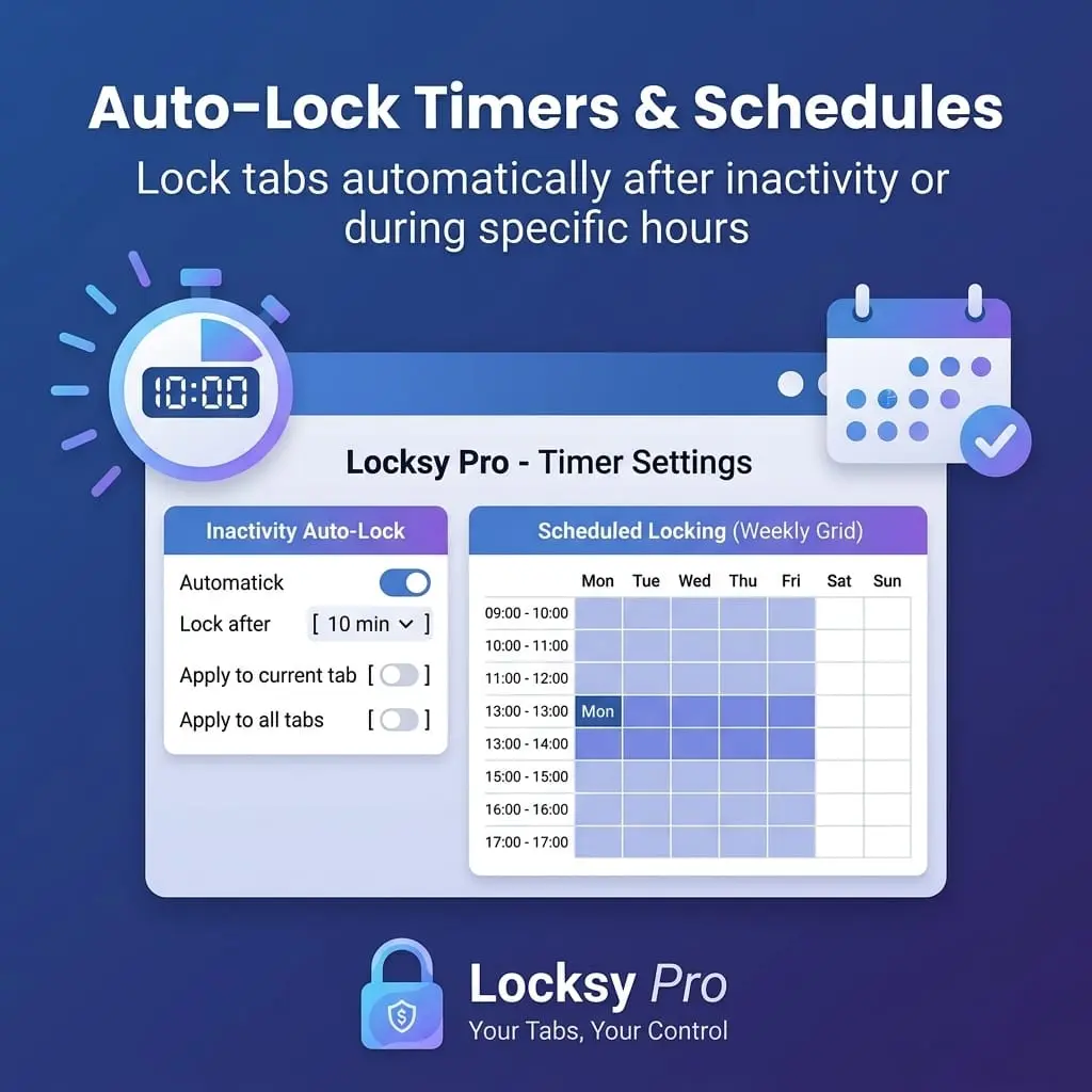 Screenshot 5 of Locksy: Tab Locker & Password Protection