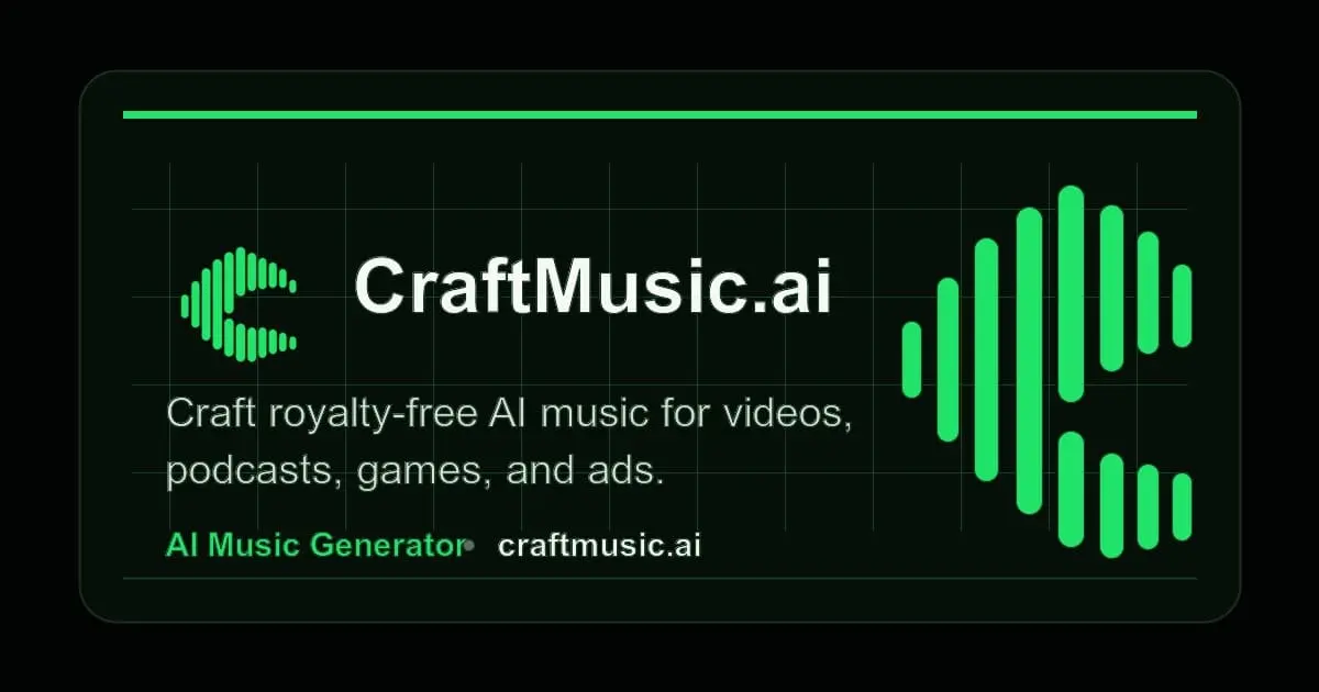 Screenshot 1 of CraftMusic AI