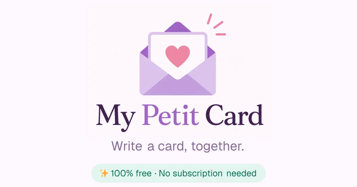 Screenshot 1 of My Petit Card