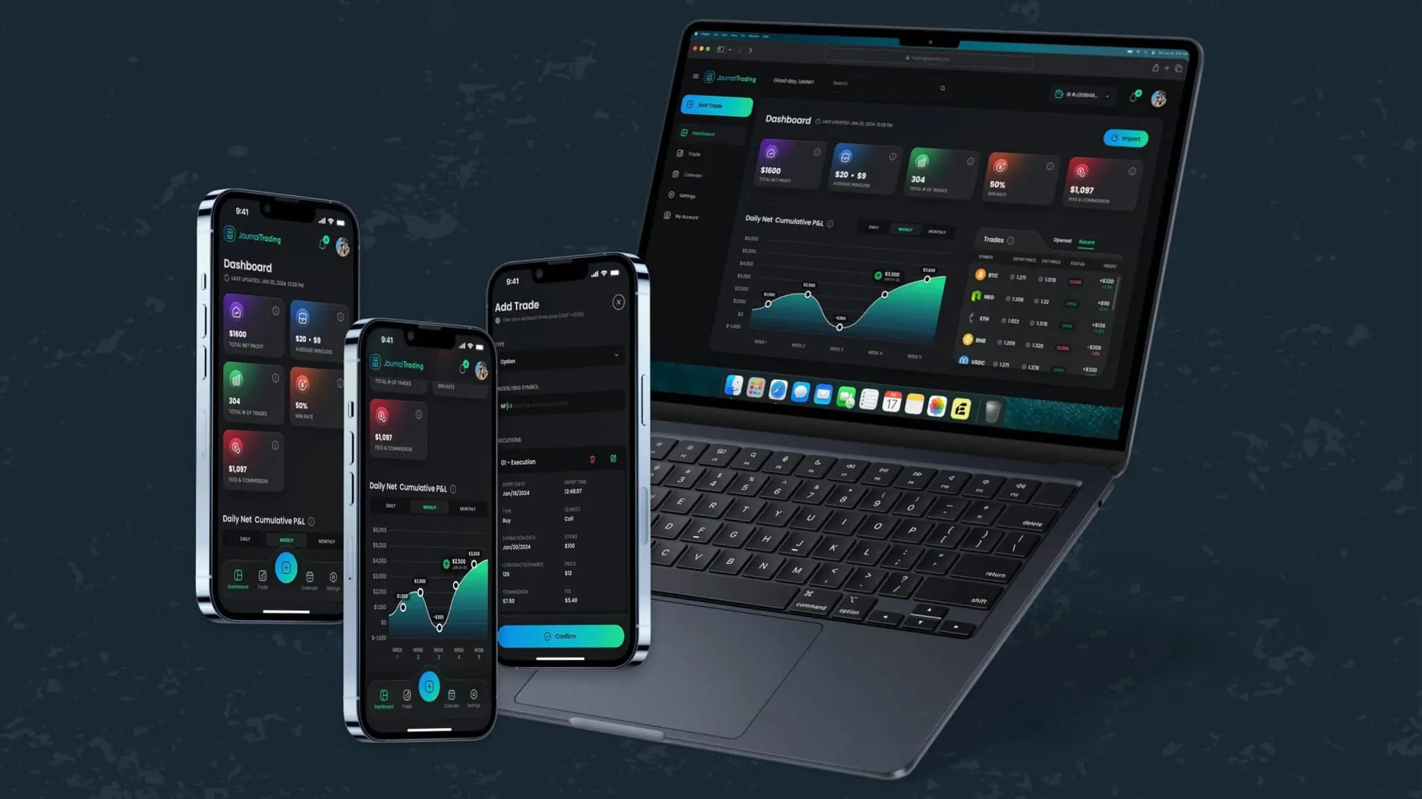 Screenshot 1 of TradeReview