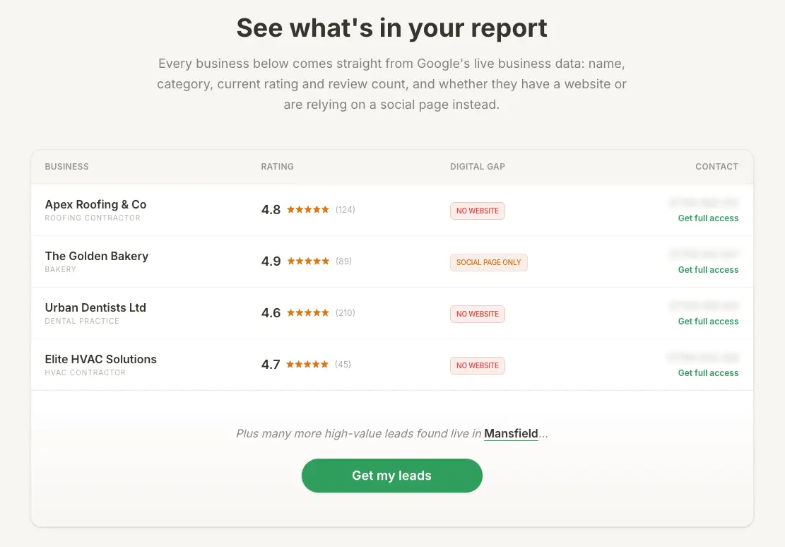 Screenshot 3 of Fludi Leads
