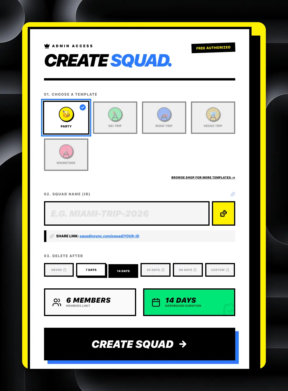 Screenshot 3 of SQUAD IN SYNC