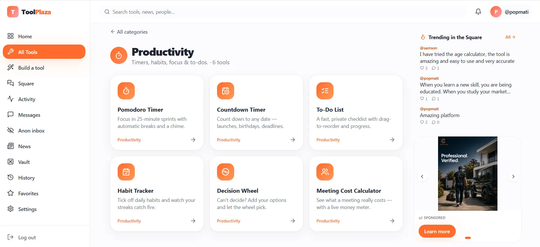 Screenshot 3 of ToolPlaza