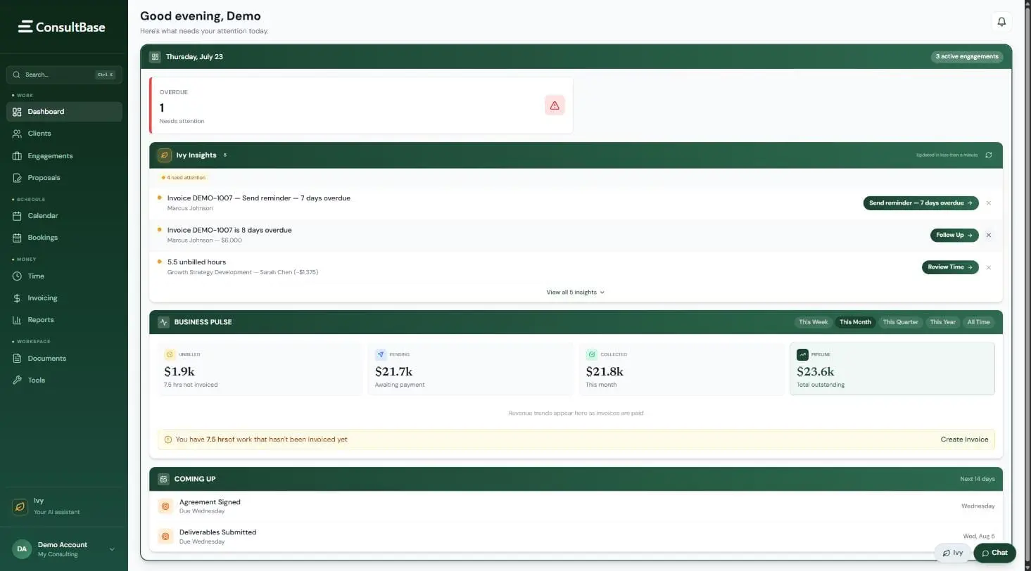 Screenshot 3 of ConsultBase