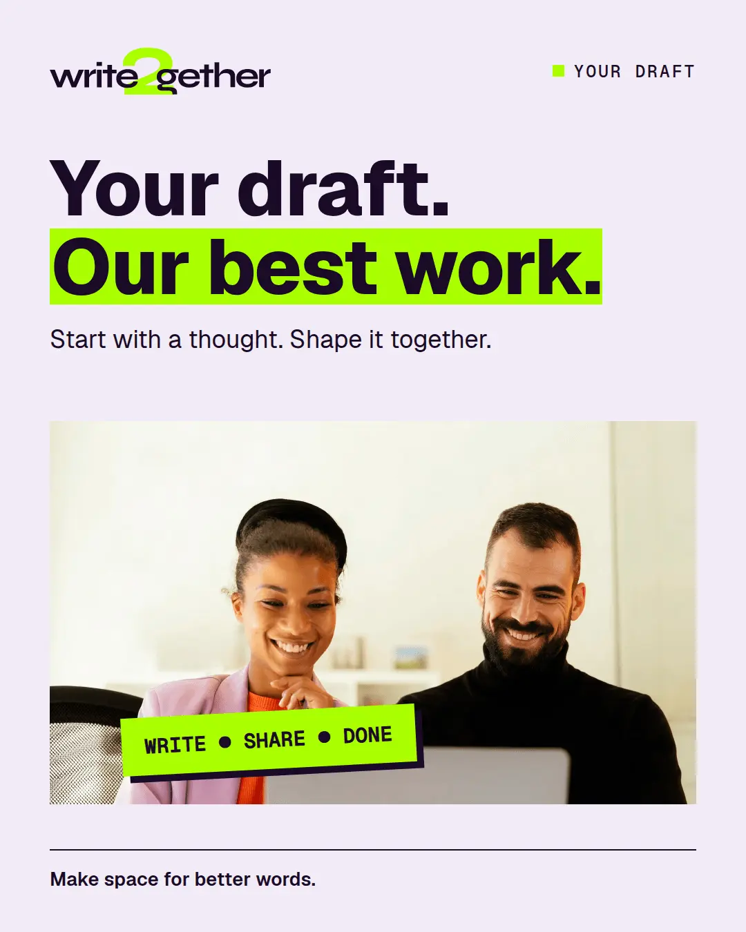 Screenshot 2 of write2gether