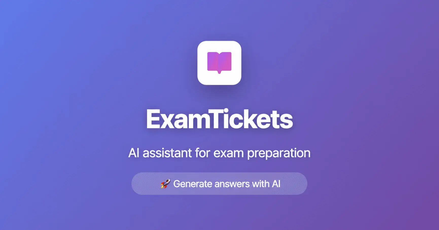 Screenshot 1 of ExamTickets