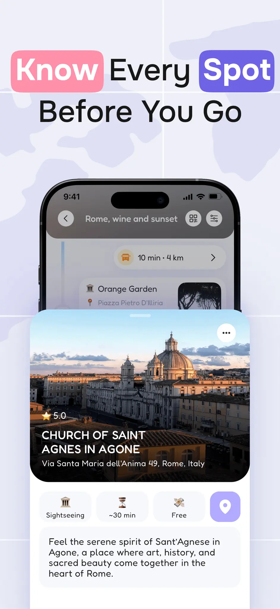 Screenshot 1 of Flaptrip - AI travel planner