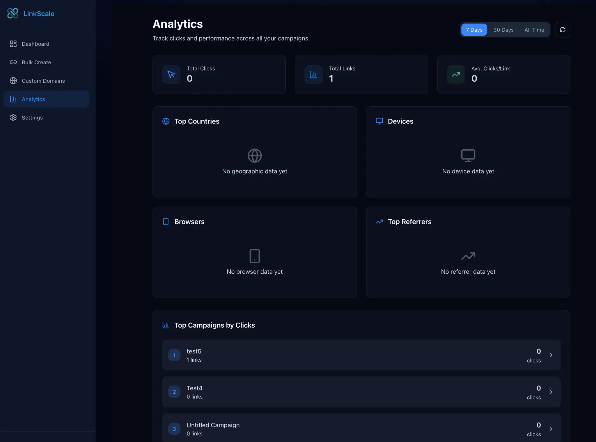 Screenshot 2 of LinkScale - Bulk URL shortener