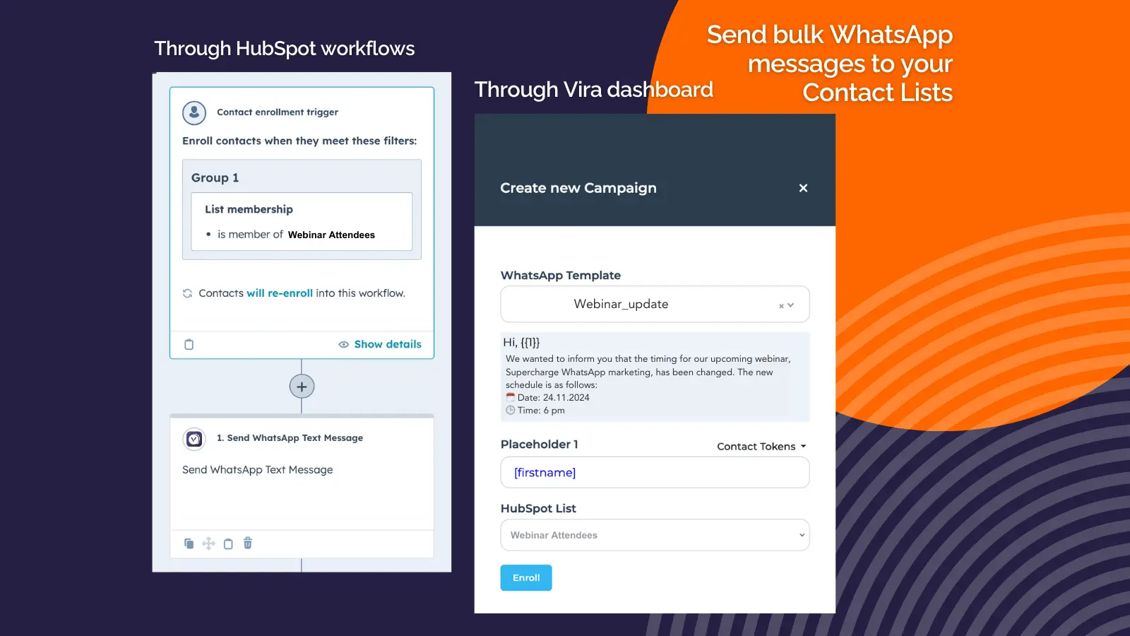 Screenshot 4 of Vira - WhatsApp Automation for HubSpot 
