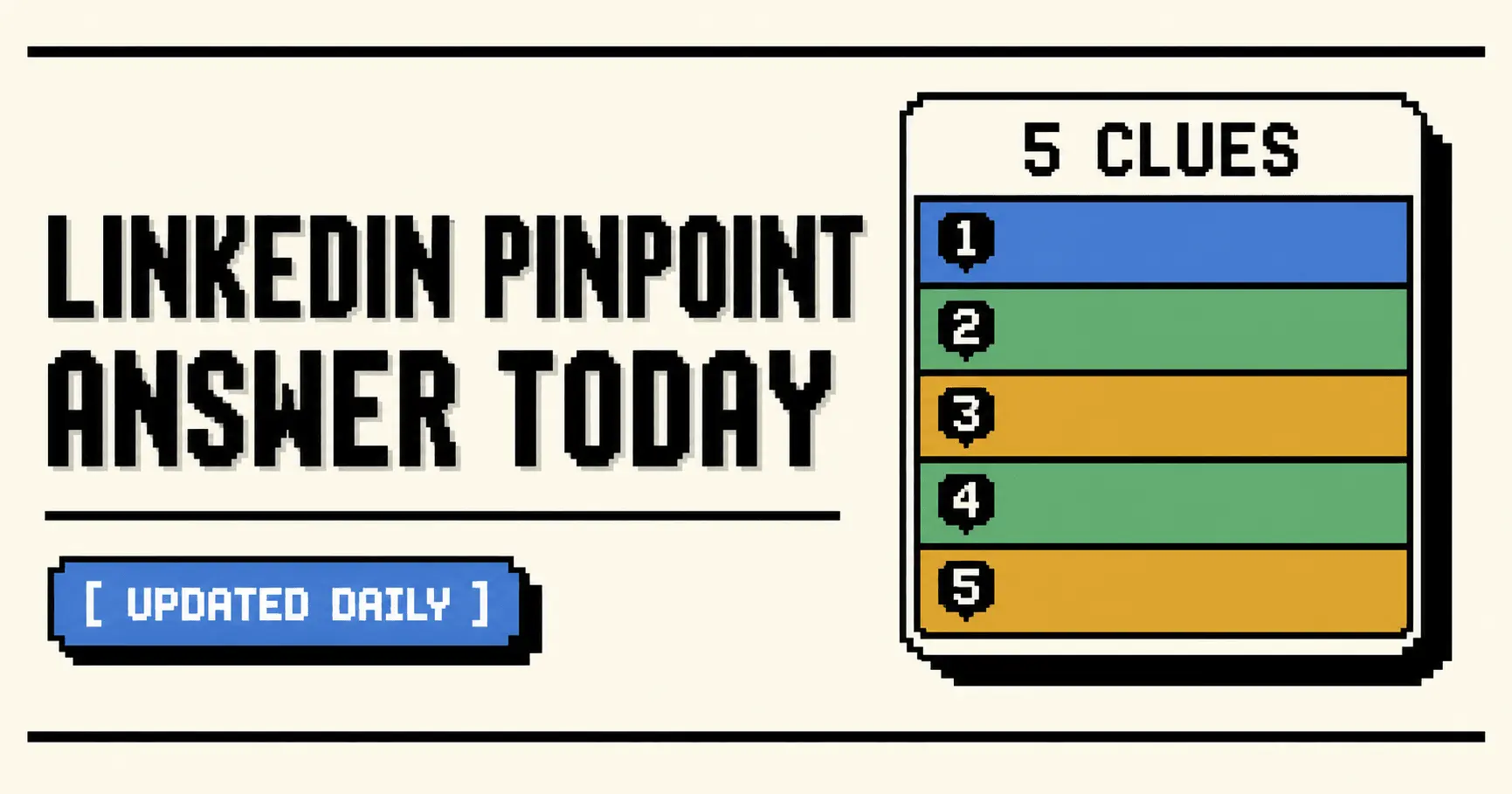 Screenshot 1 of Pinpoint Answer Today
