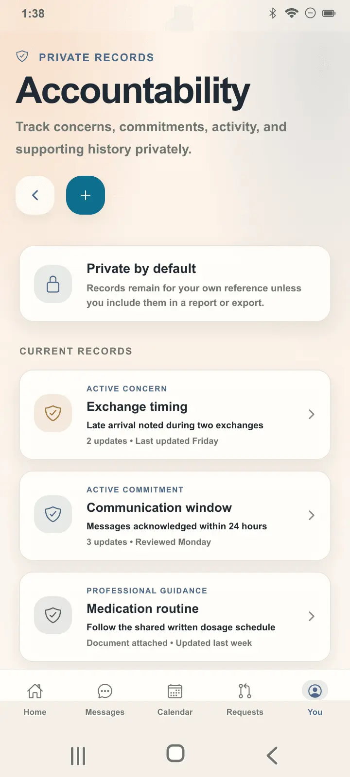 Screenshot 6 of Zuko: Structured Co-parenting Platform