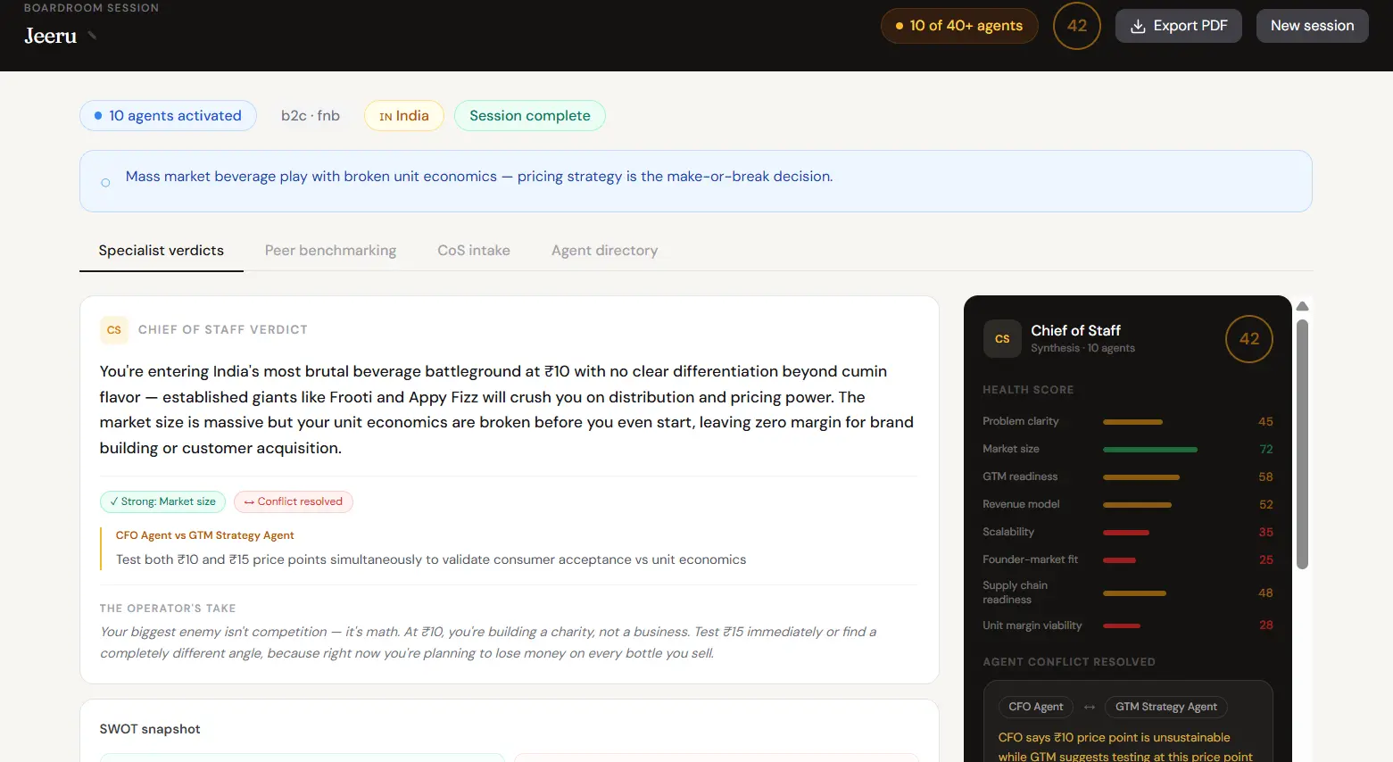 Screenshot 5 of 1Founder