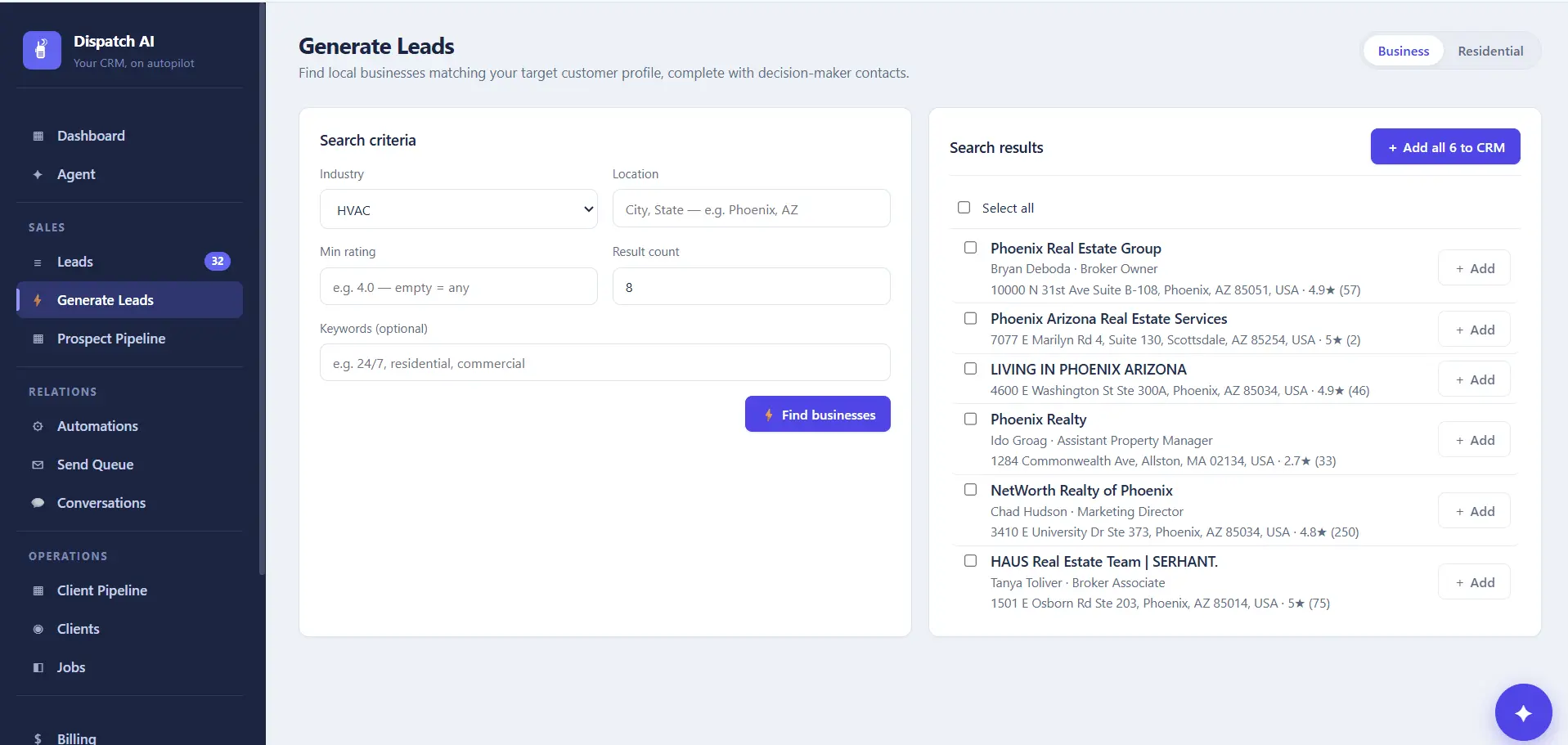 Screenshot 2 of Dispatch AI
