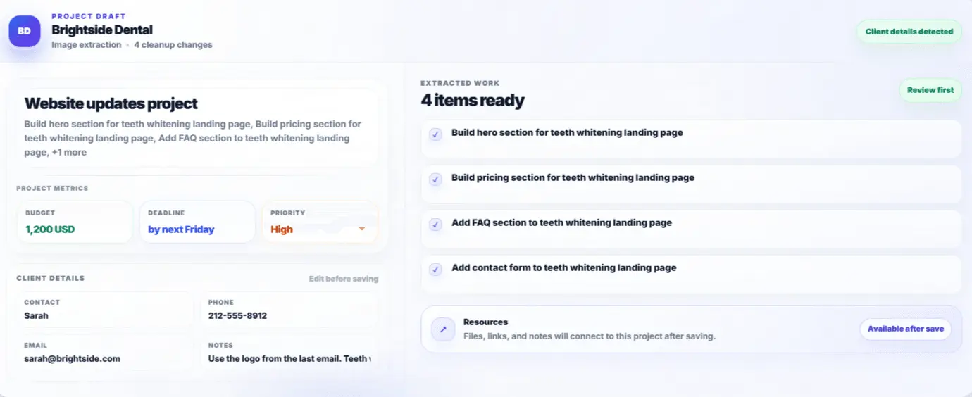 Screenshot 3 of Text2Task