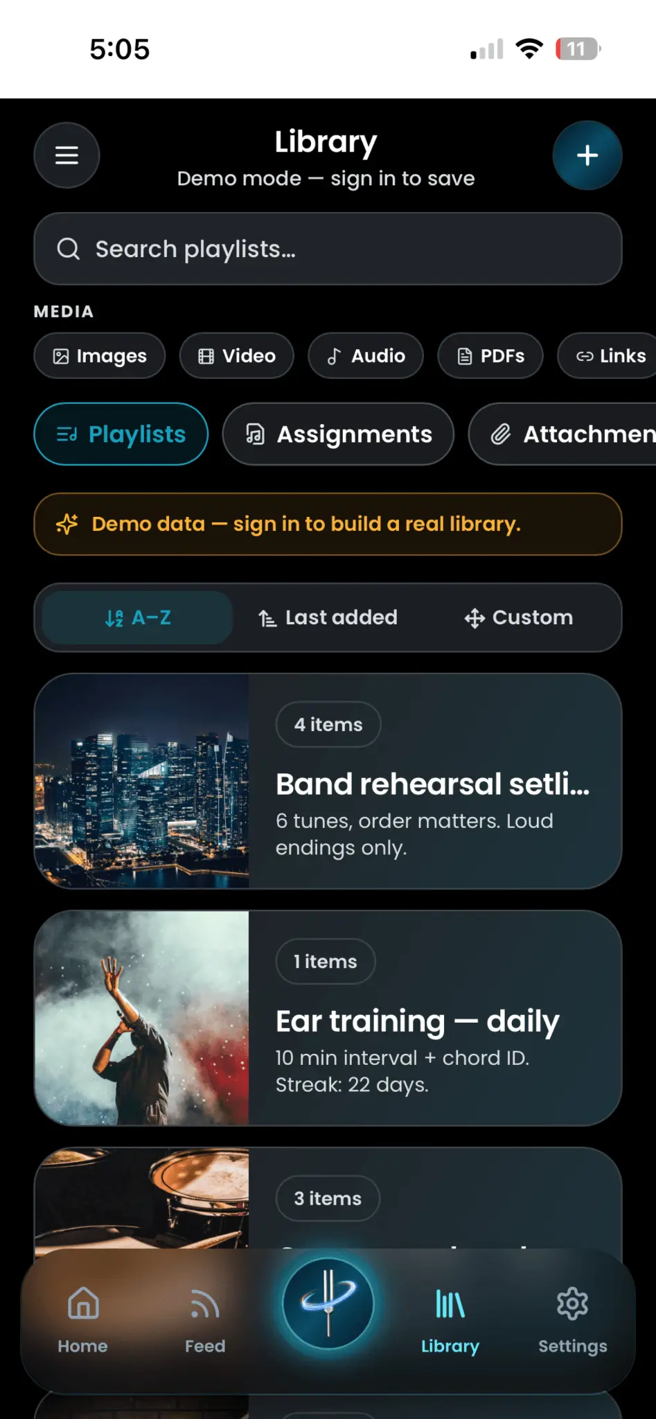 Screenshot 8 of TunedIn - Music Practice App