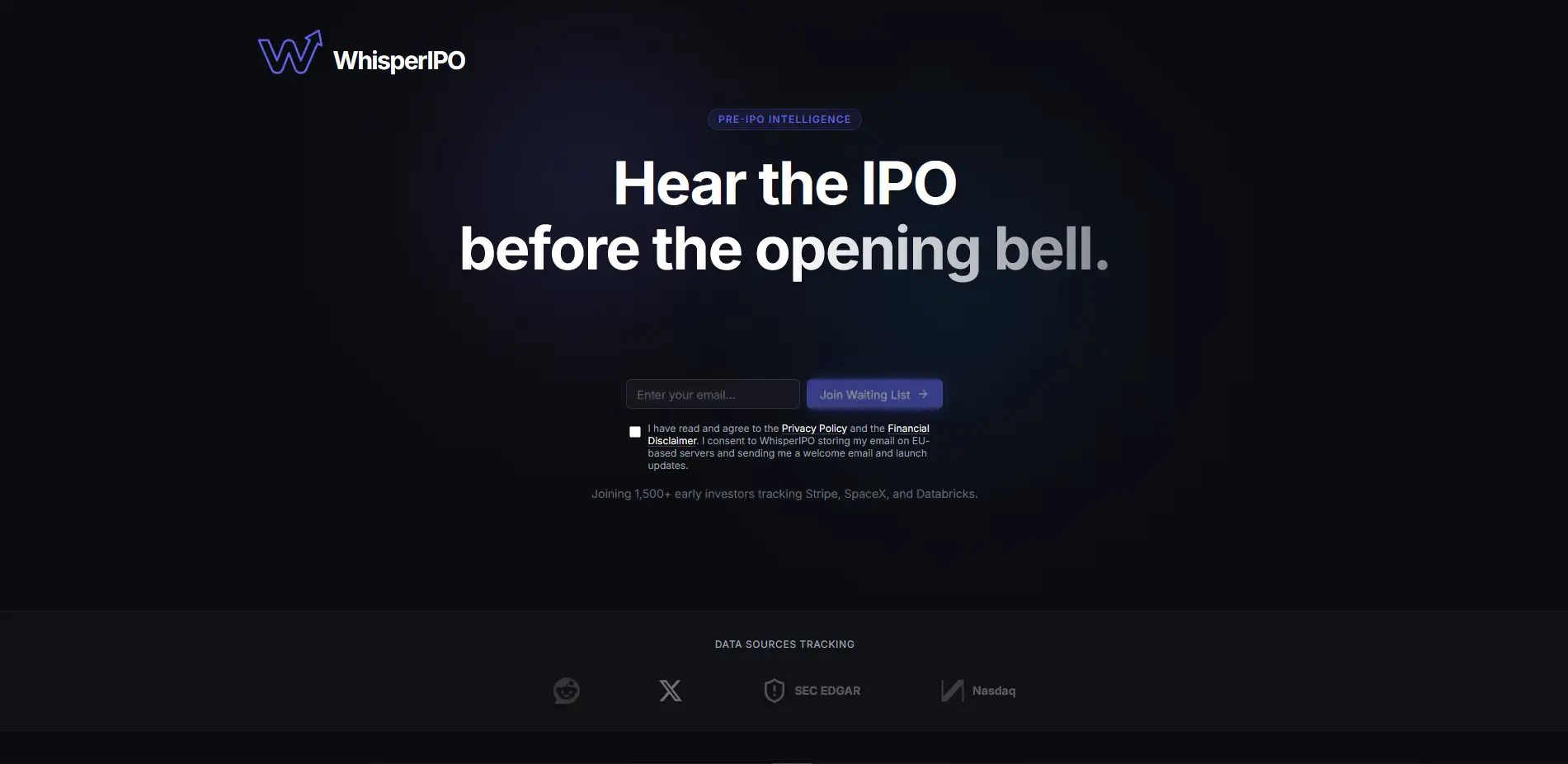Screenshot 1 of WhisperIPO