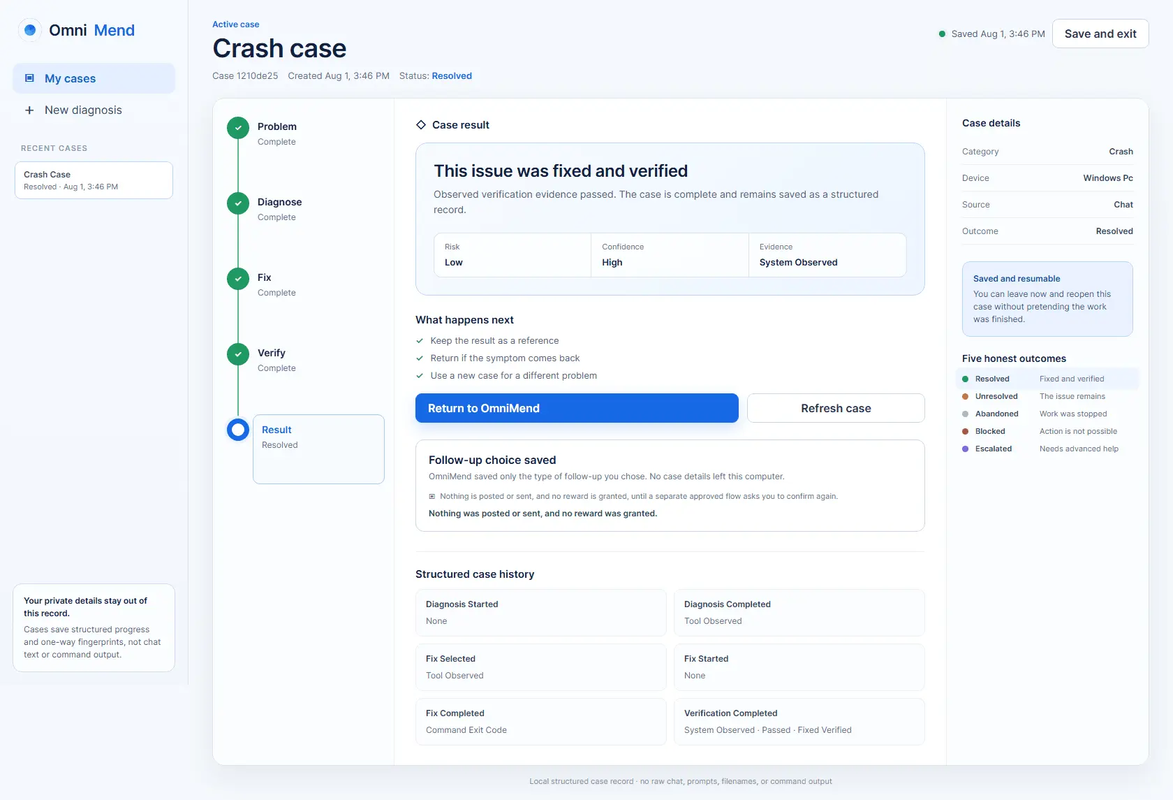 Screenshot 2 of OmniMend