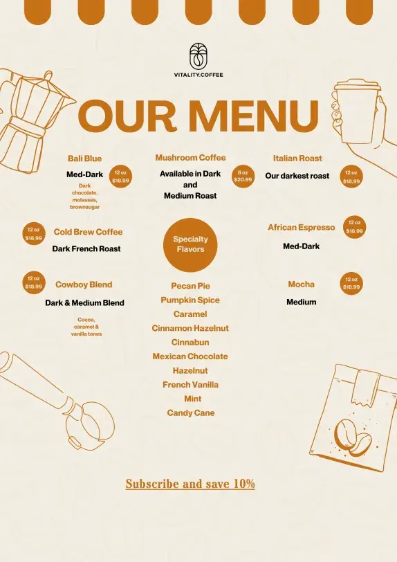 Screenshot 2 of Vitality Coffee
