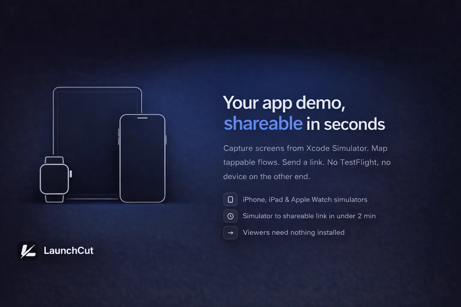 Screenshot 1 of LaunchCut