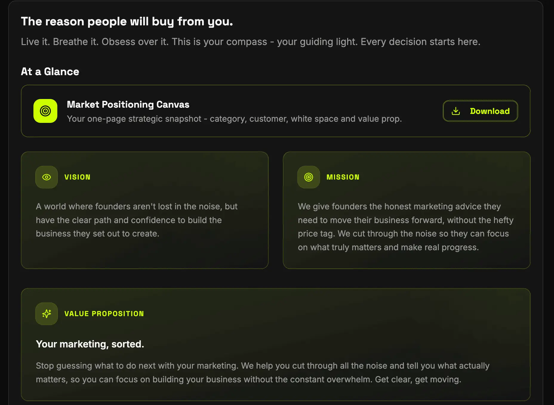 Screenshot 2 of Frankie Marketing Brain