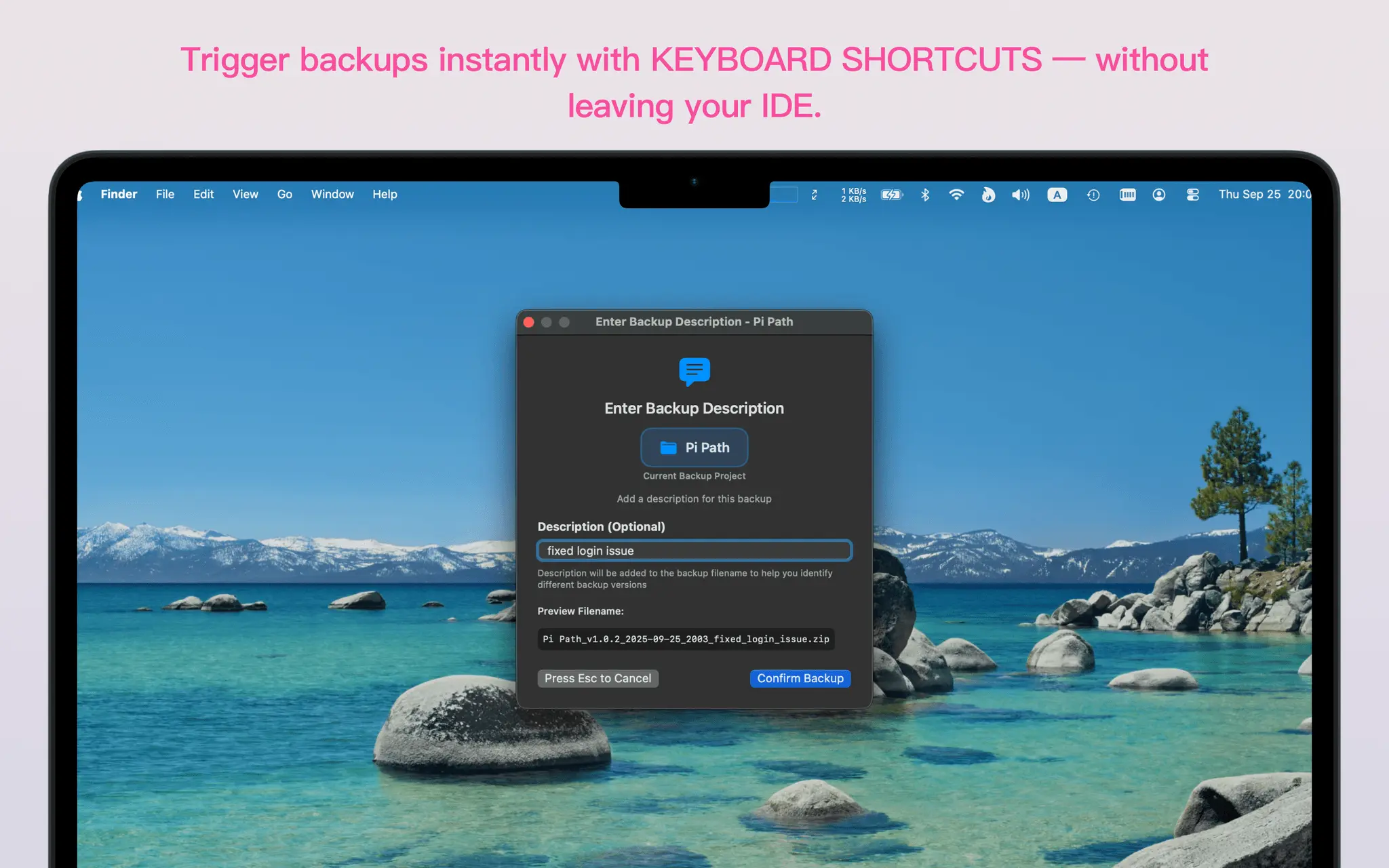 Screenshot 3 of Vibe Backup