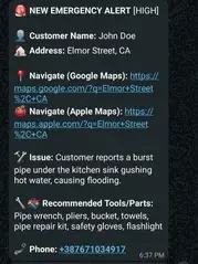 Screenshot 4 of PlumberTriageAI