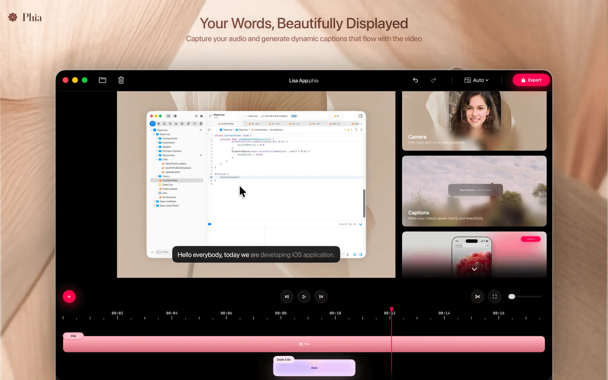 Screenshot 3 of Phia