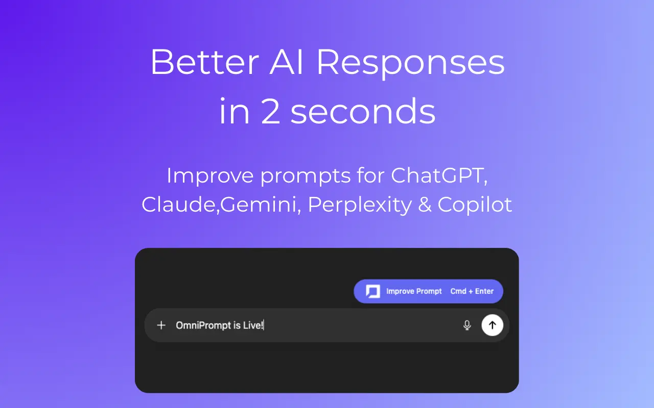Screenshot 2 of OmniPrompt - free beta