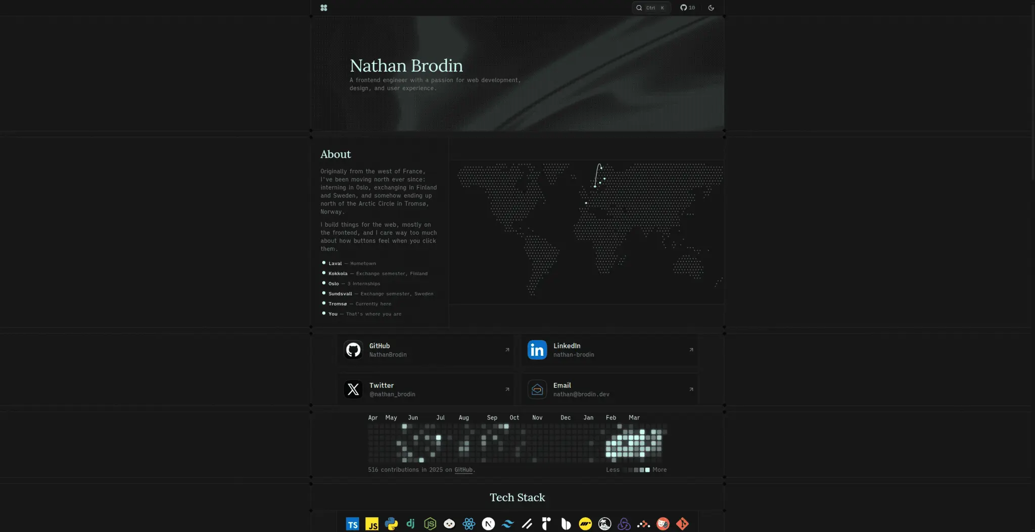Screenshot 3 of Portfolio