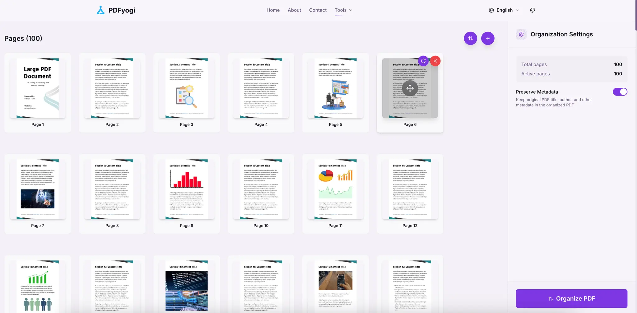 Screenshot 1 of PDFyogi: Privacy First PDF Tools