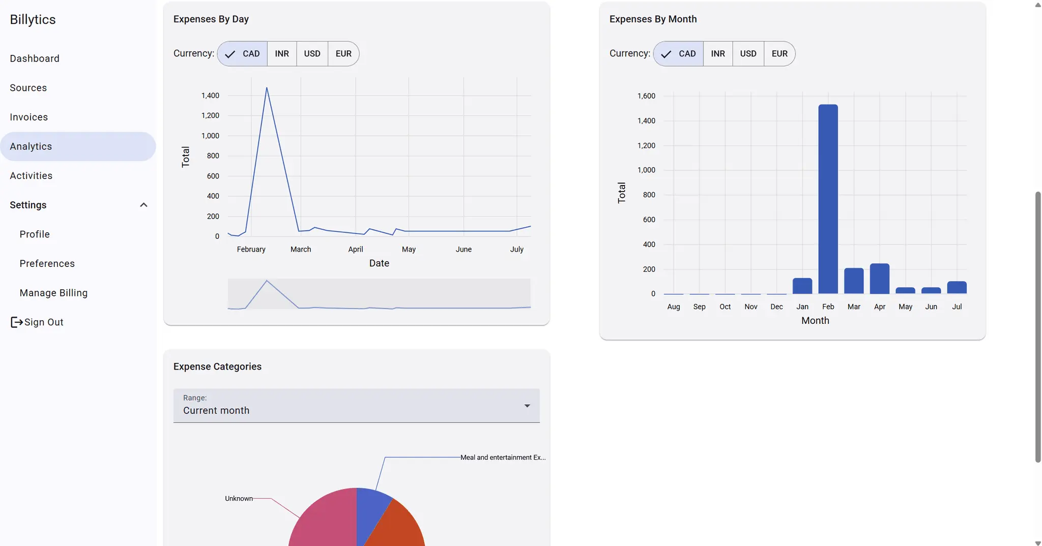 Screenshot 3 of Billytics