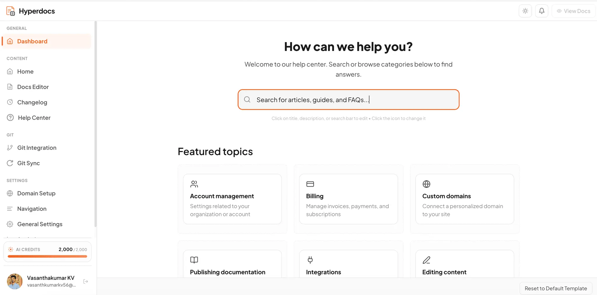 Screenshot 1 of Hyperdocs