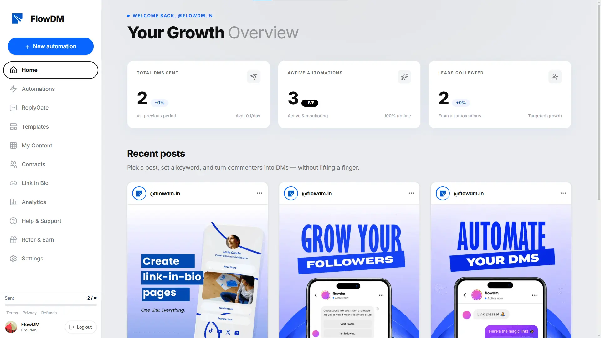 Screenshot 2 of FlowDM