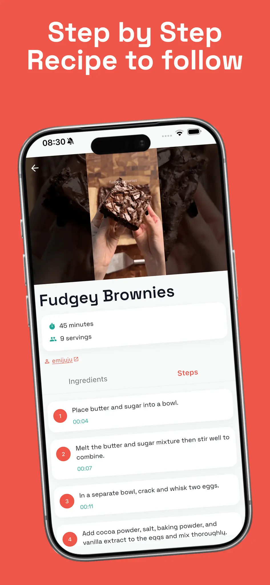 Screenshot 2 of Video to Recipe