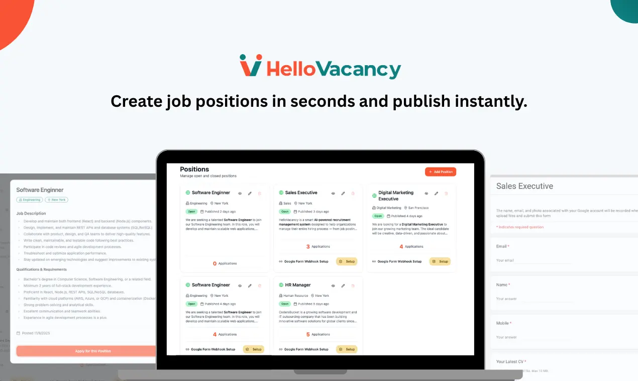 Screenshot 1 of HelloVacancy