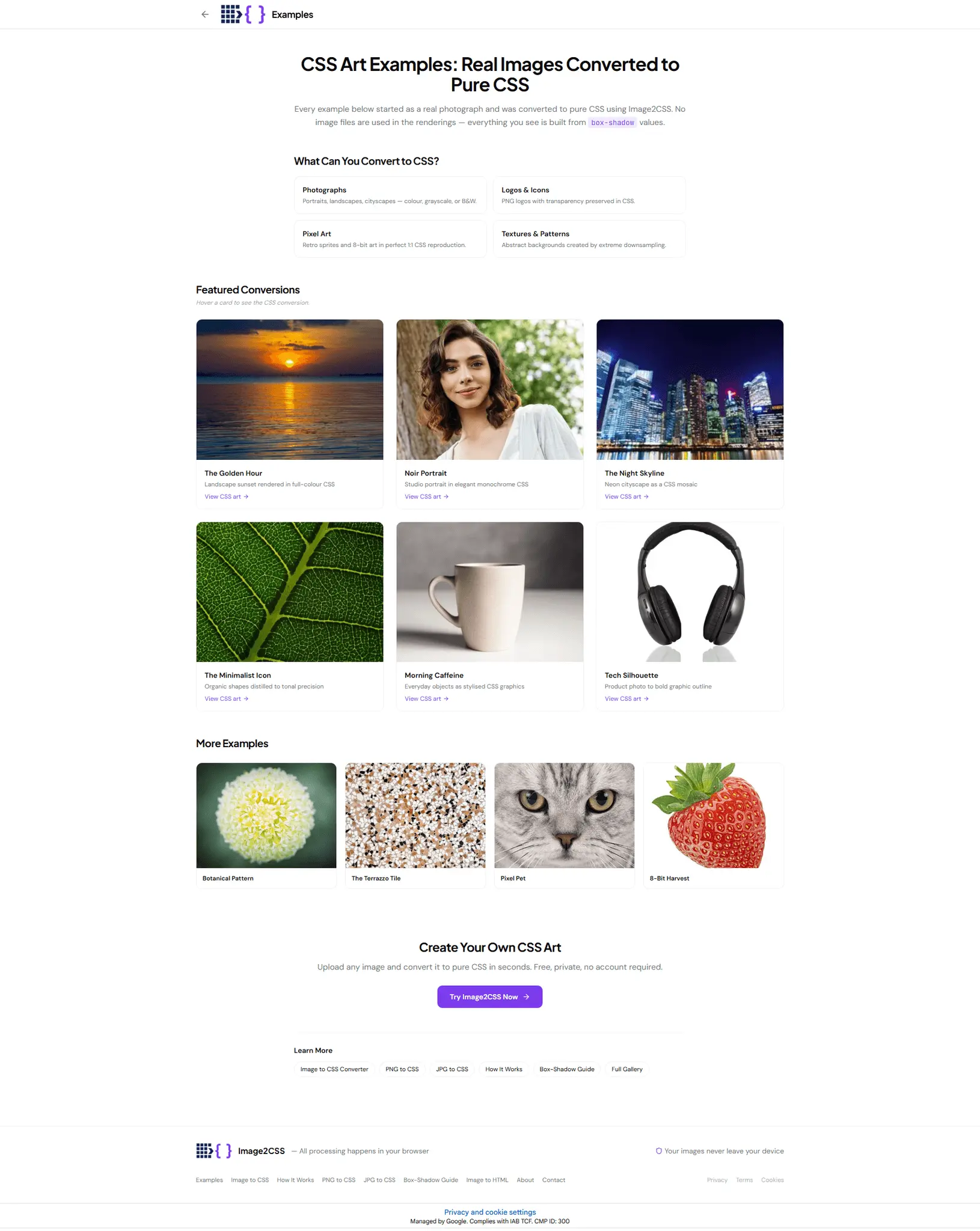 Screenshot 3 of Image to CSS Converter