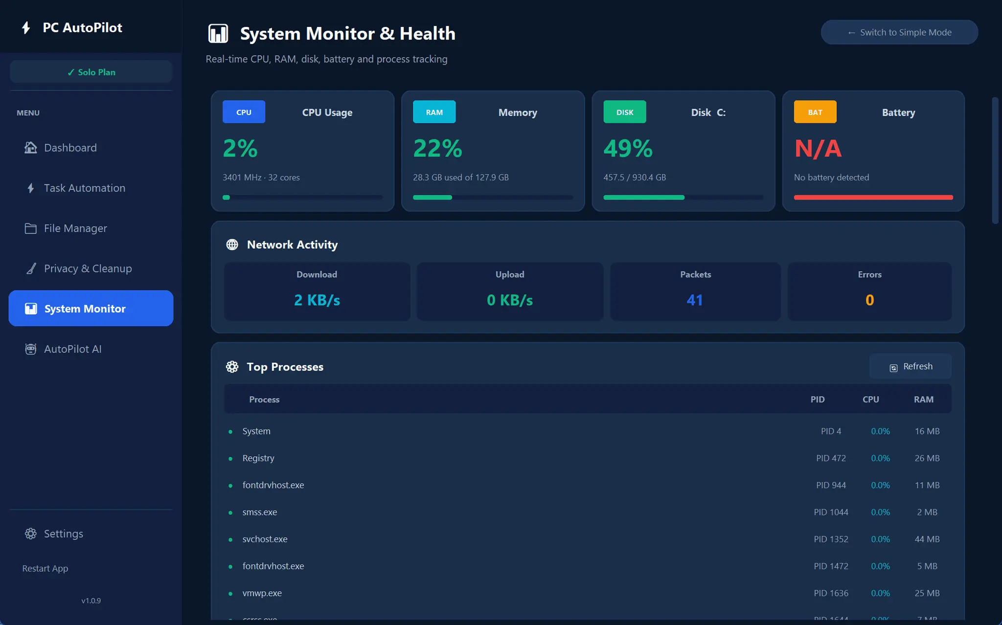 Screenshot 5 of PC AutoPilot