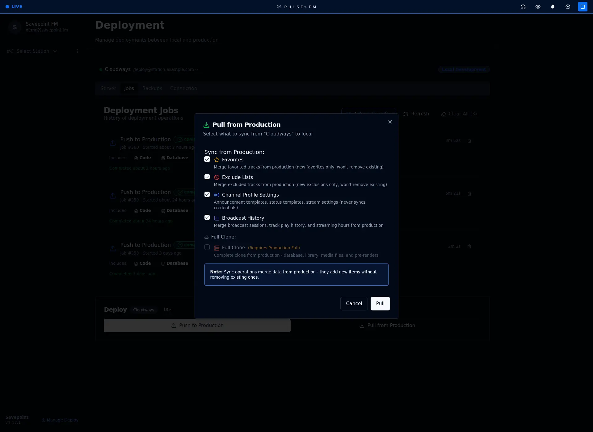 Screenshot 9 of SavePoint Station Manager