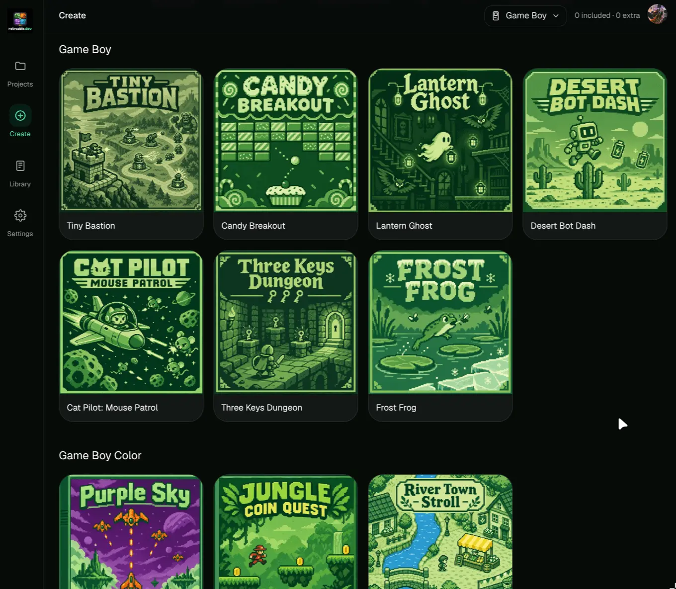 Screenshot 3 of Retroable - Make Games