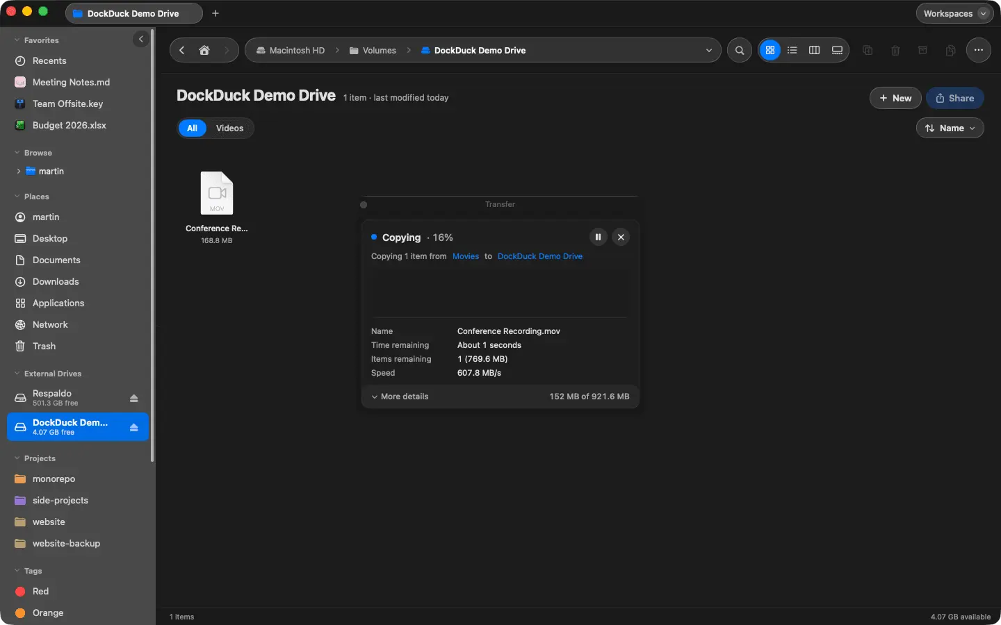 Screenshot 9 of DockDuck