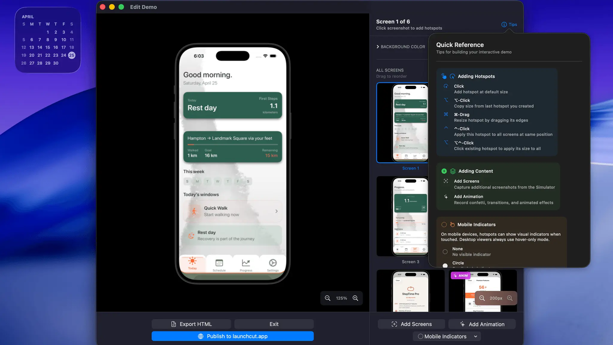 Screenshot 5 of LaunchCut