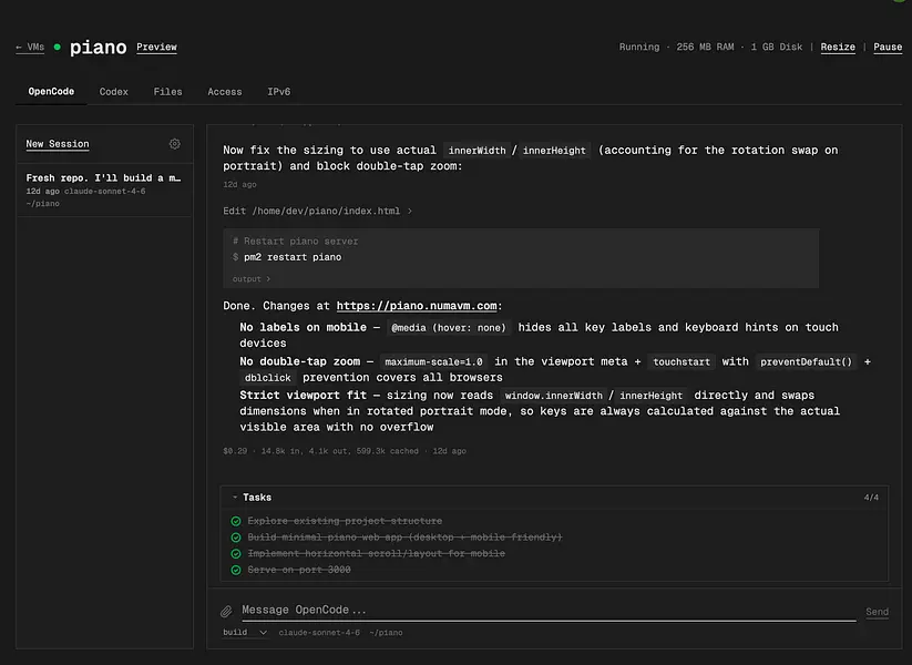 Screenshot 1 of sites.diy