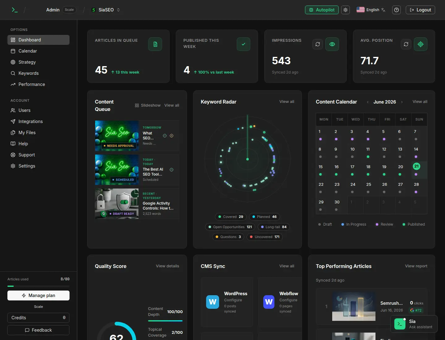 Screenshot 5 of SIA SEO