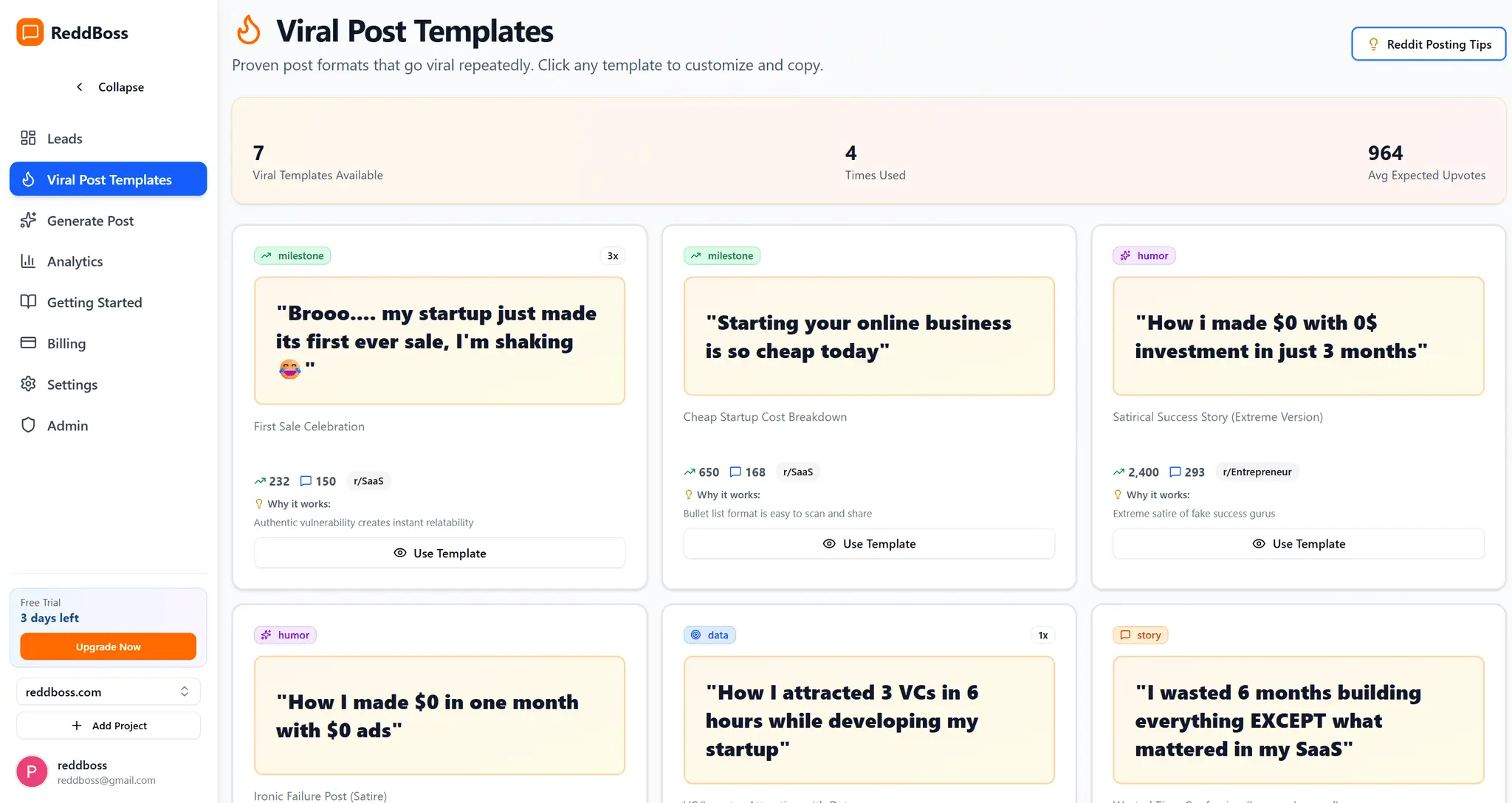 Screenshot 7 of ReddBoss