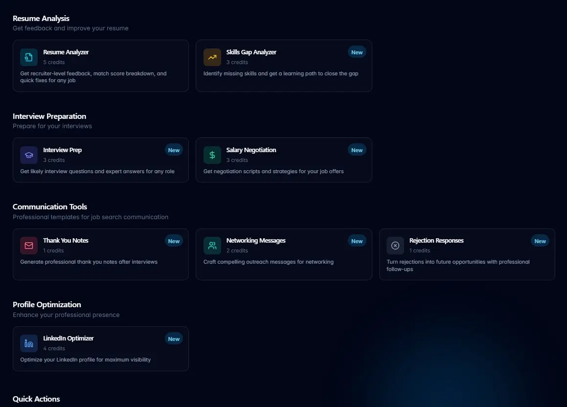 Screenshot 3 of Career Scribe AI