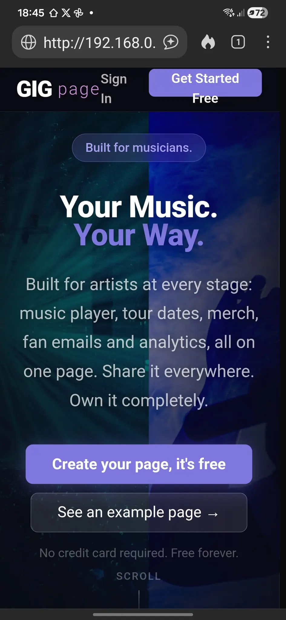Screenshot 6 of Gigpage